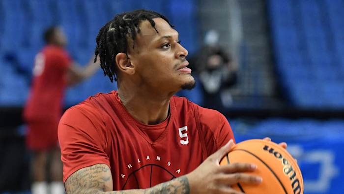 Au'Diese Toney-NCAA Practice 01